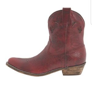 NWT RED Dingo Women's Adobe Rose Leather Boots